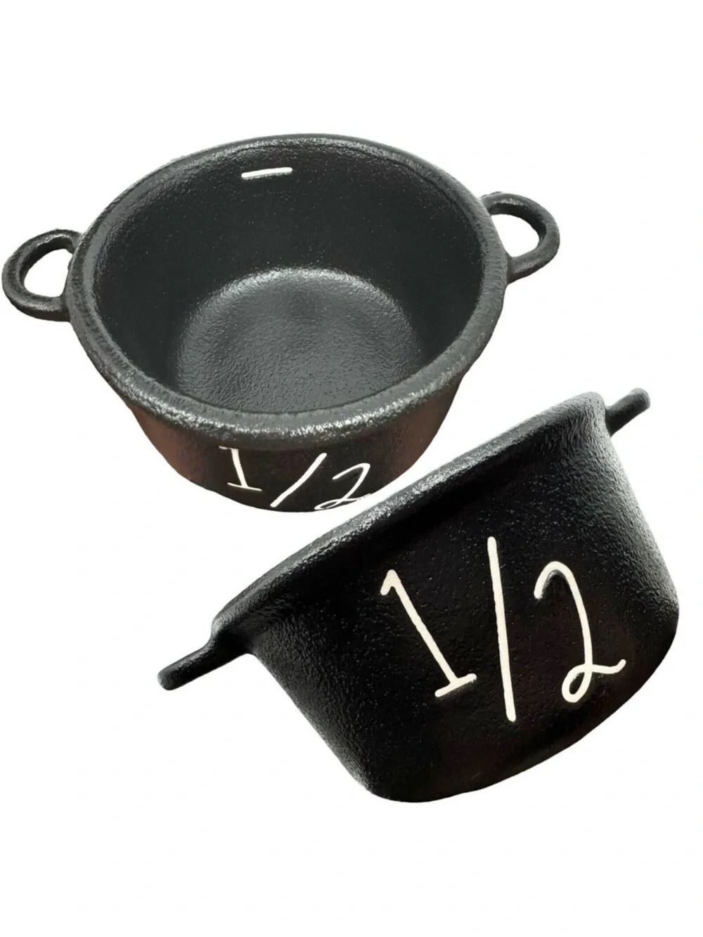 Rae Dunn Cauldron Measuring Cups Set